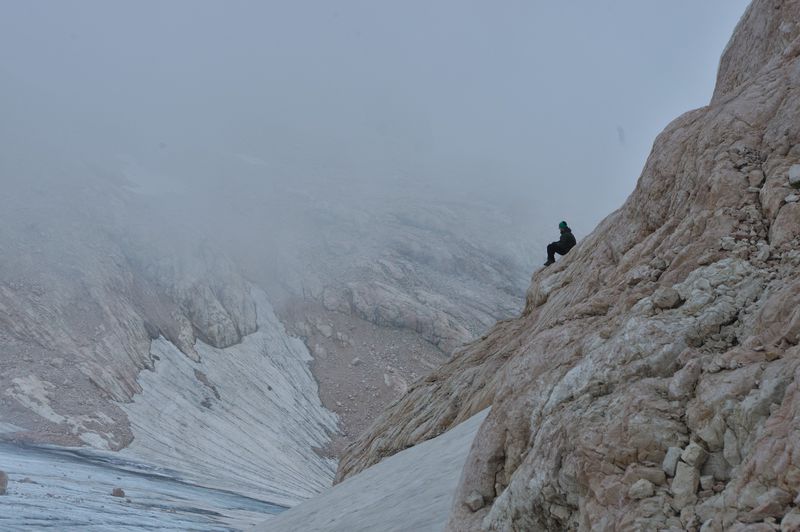 nebeda над фиштинским ледником