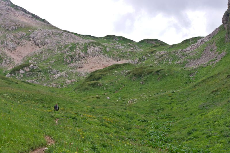 Фишт-Оштенский перевал в августе