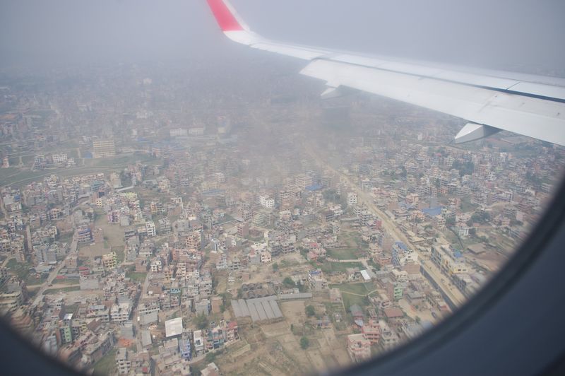 Катманду из самолета