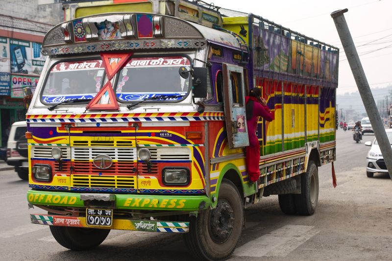 непальский грузовик